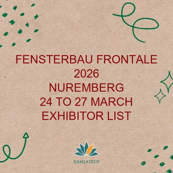Fensterbau Frontale Nuremberg 2026 Exhibitor List (675 Exhibitors)